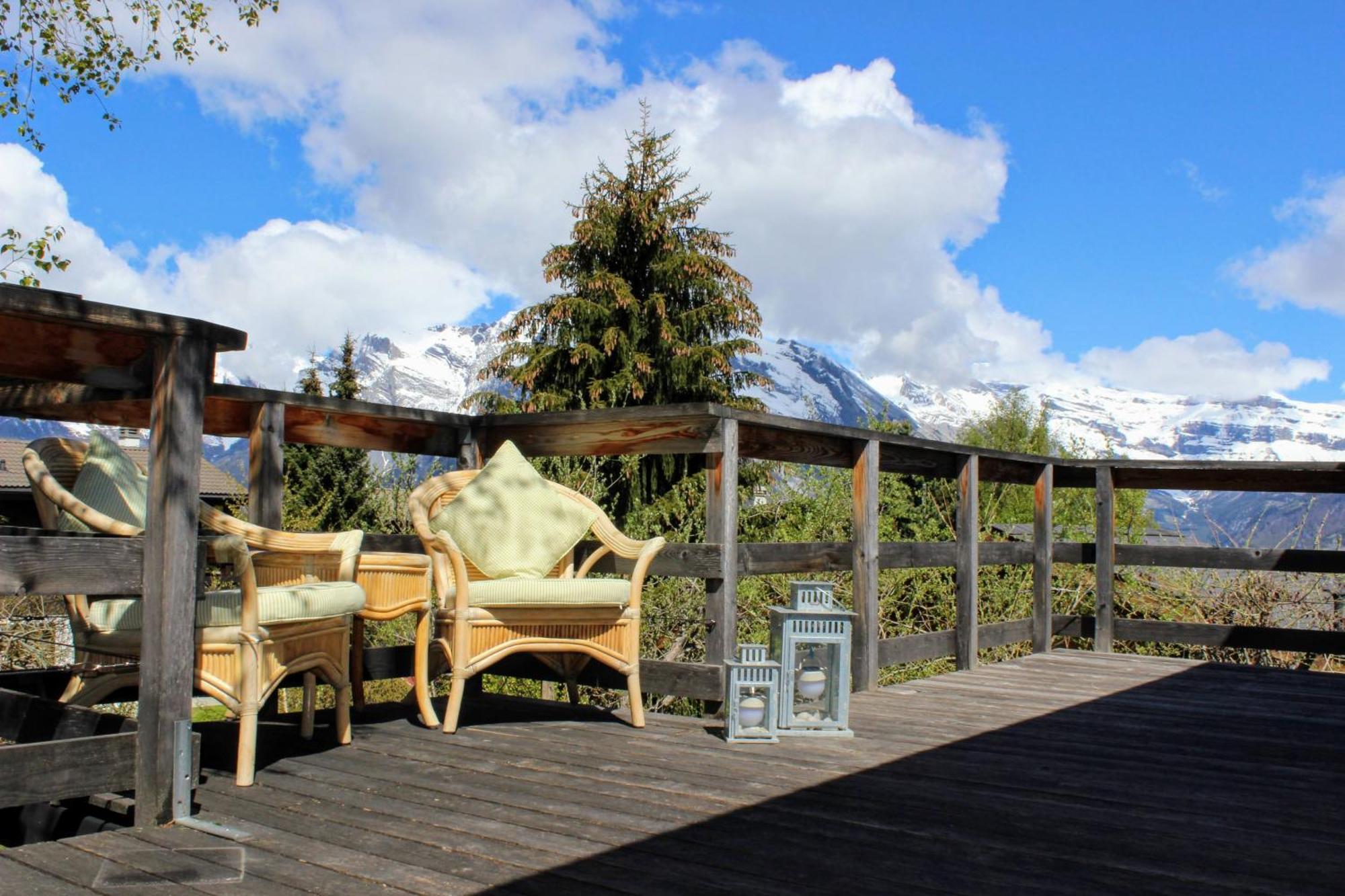 Chalet As Des Pics Nendaz Exteriör bild