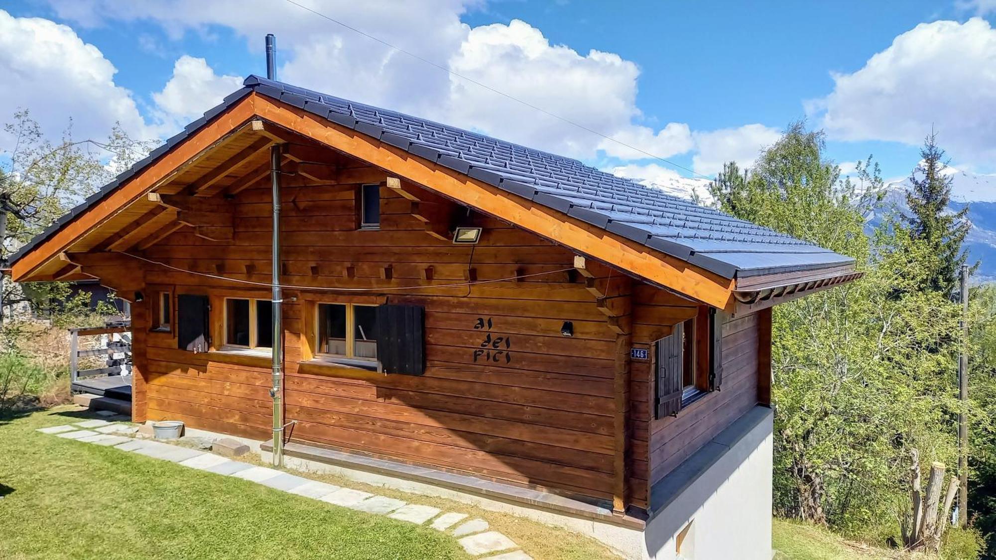 Chalet As Des Pics Nendaz Exteriör bild